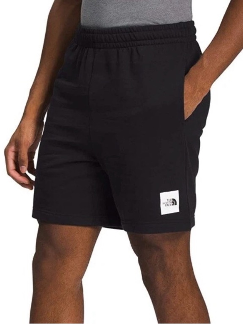 The North Face NSE Box Logo Shorts in Black Size L